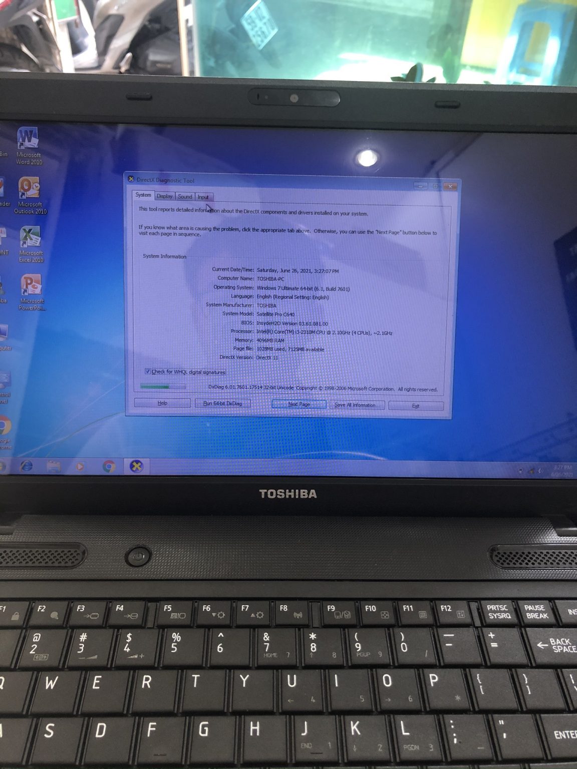 Toshiba Satellite Pro C640 core i5/ ram 4gb/ hdd 500gb/ 14 inch,....